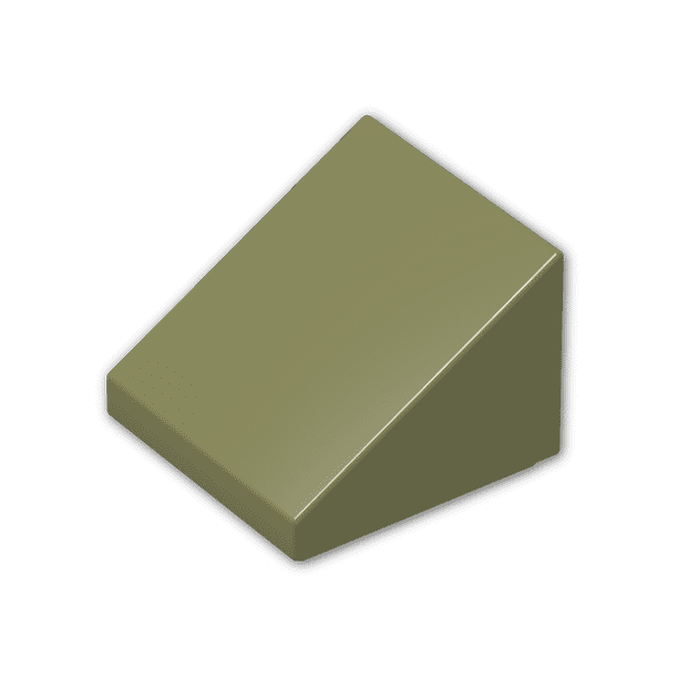 NEW!!! 54200 Lego 20x Dark Green Slope 1x1x2//3